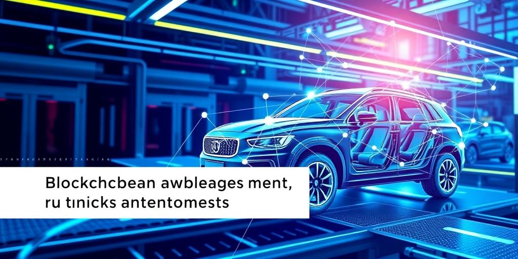 Blockchain Applications in the Automotive Sector (Supply Chain, Ownership)